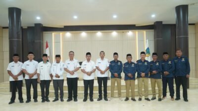 Pengukuhan Pengurus UPZ Kecamatan Bolmut oleh Bupati