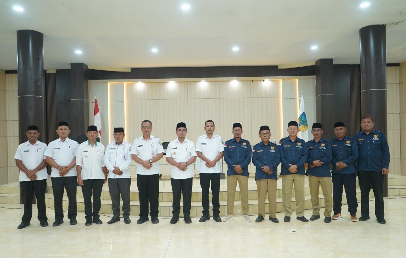 Pengukuhan Pengurus UPZ Kecamatan Bolmut oleh Bupati