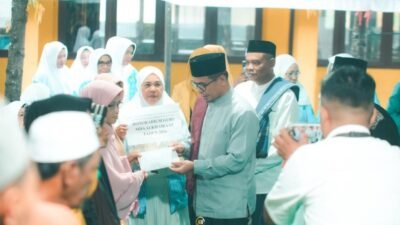 Bupati Bolaang Mongondow Utara saat buka puasa bersama Alkhairaat