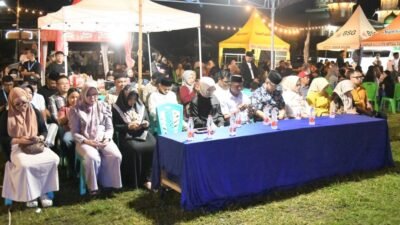 Bupati Boltim Oskar Manoppo membuka Ramadhan Festival Boltim 2026 di Lapangan Pondabo Tutuyan