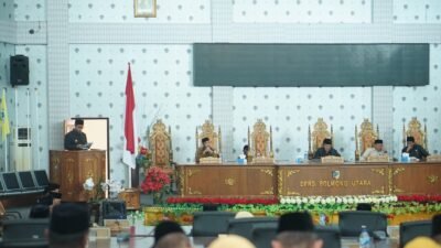Bupati Bolmut menyampaikan LKPJ 2025 di DPRD