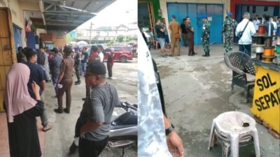 Tim Kejati Sulut melakukan penggeledahan toko emas di Pasar Kotamobagu