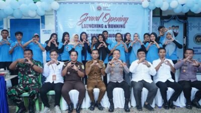 Wakil Bupati Moh Aditya Pontoh SIP meresmikan SPPG Boroko Kaidipang