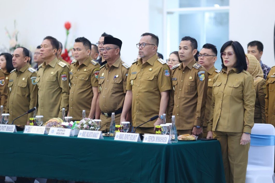 Wakil Bupati Bolmut dalam kegiatan pengawasan BPKP di Manado