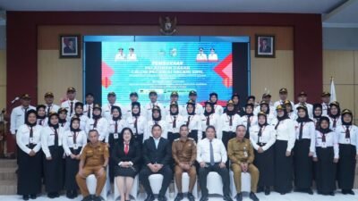 Wakil Bupati Bolmut membuka Latsar CPNS 2026 di BPSDM Sulut
