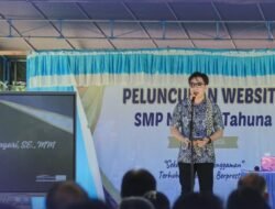 Bupati Sangihe Luncurkan Website SMP Negeri 1 Tahuna di Hardiknas