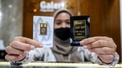 Harga emas Antam terbaru turun Rp1.000 pada perdagangan 4 Mei 2026