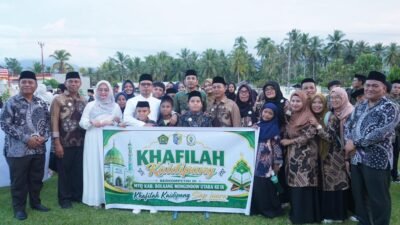 Bupati Bolmut Sirajudin Lasena membuka MTQ Ke IX Kabupaten Bolaang Mongondow Utara Tahun 2026