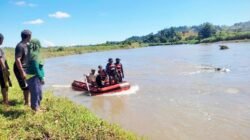 Pelajar Tenggelam di Sungai Sangkub Ditemukan Meninggal, Basarnas Evakuasi Korban 800 Meter dari Lokasi Awal
