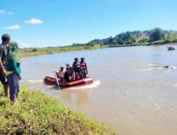 Pelajar Tenggelam di Sungai Sangkub Ditemukan Meninggal, Basarnas Evakuasi Korban 600 Meter dari Lokasi Awal