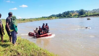 Pelajar tenggelam sungai Sangkub Bolaang Mongondow Utara