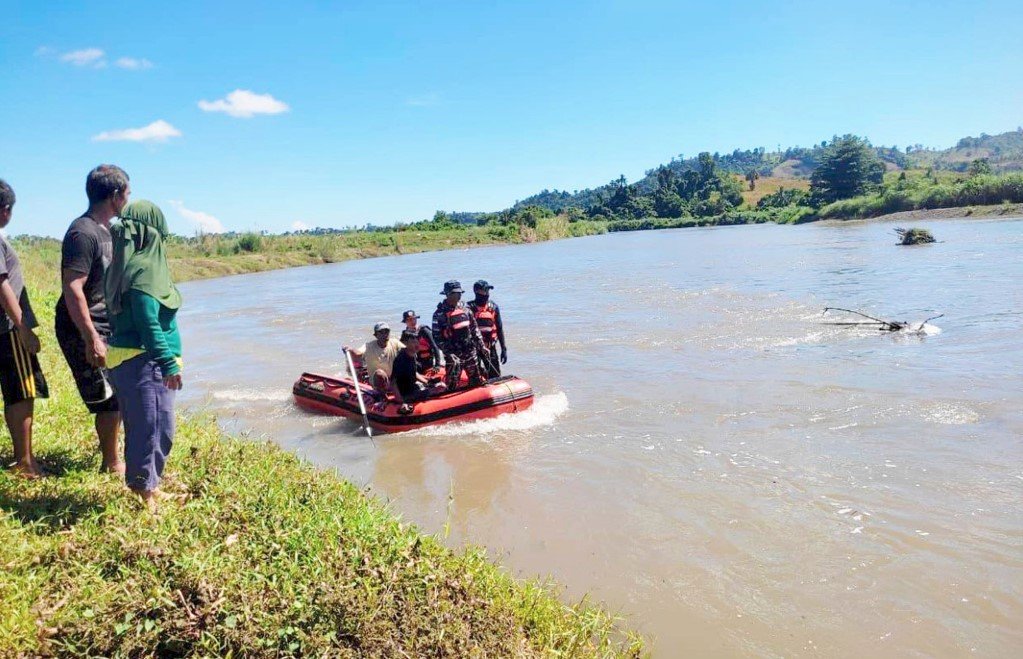Pelajar tenggelam sungai Sangkub Bolaang Mongondow Utara