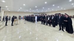 Bupati Bolmut Sirajudin Lasena melantik pejabat ASN di Kantor Bupati