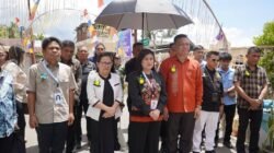Bupati Sitaro Chyntia I Kalangit membuka Pertemuan Raya Pemuda KGPM 2026 di Jemaat Bethel Balirangen.