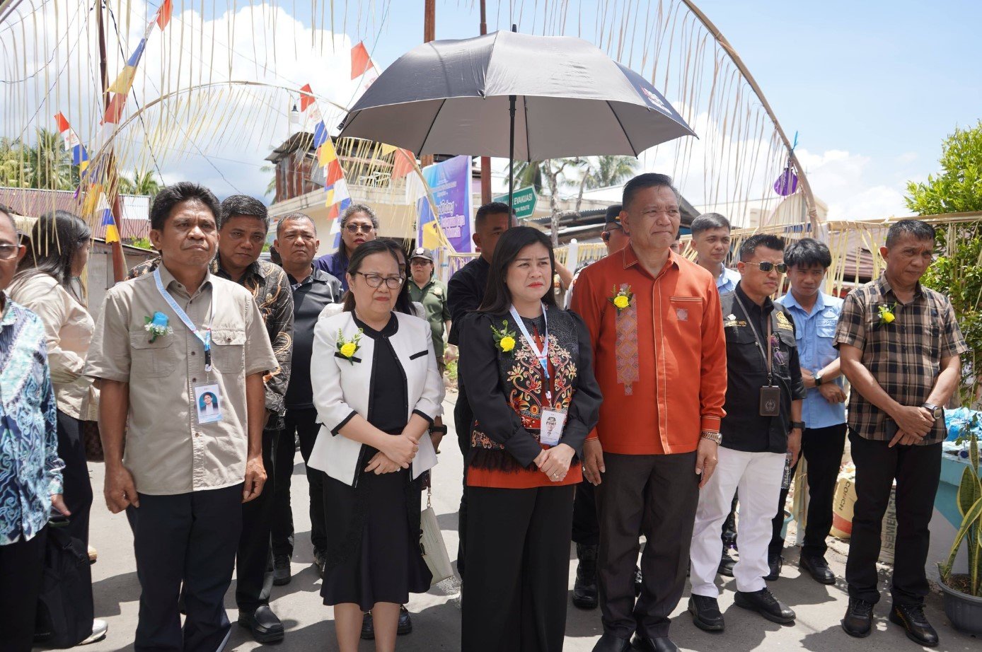 Bupati Sitaro Chyntia I Kalangit membuka Pertemuan Raya Pemuda KGPM 2026 di Jemaat Bethel Balirangen.