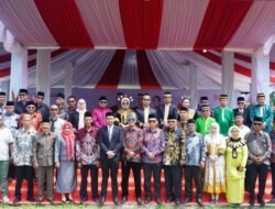HUT Bolmut Ke-19 Berlangsung Khidmat, Bupati Sirajudin Beri Penghormatan Khusus pada Presidium Pemekaran