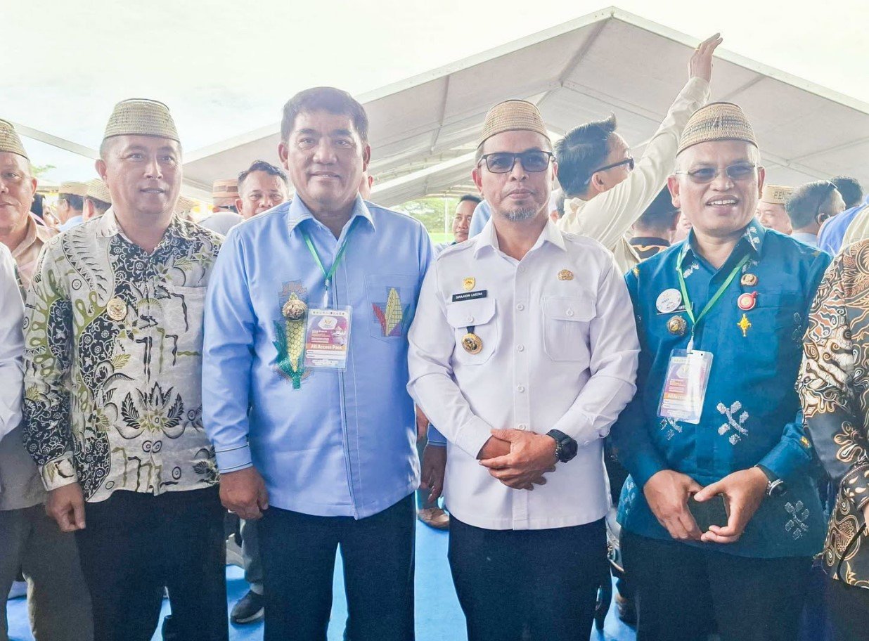 Bupati Bolmut menghadiri Puncak PENAS XVII 2026 di Gorontalo
