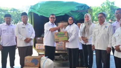 Pemda Bolmut salurkan bantuan Kemanusiaan untuk Korban Banjir Bandang di Gorontalo Utara