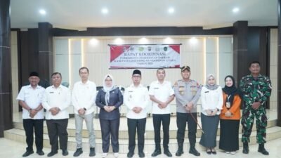 Ketua DPRD Bolmut Dewi Astuti Mondo menghadiri Rapat Koordinasi Forkopimda Kabupaten Bolaang Mongondow Utara.