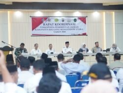 Sirajudin Lasena Pimpin Rakor Forkopimda, Perkuat Sinergi Jaga Stabilitas Bolmut