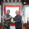Danrem 131/Santiago Kunjungi Bolmut, Tinjau Jembatan Garuda Merah Putih