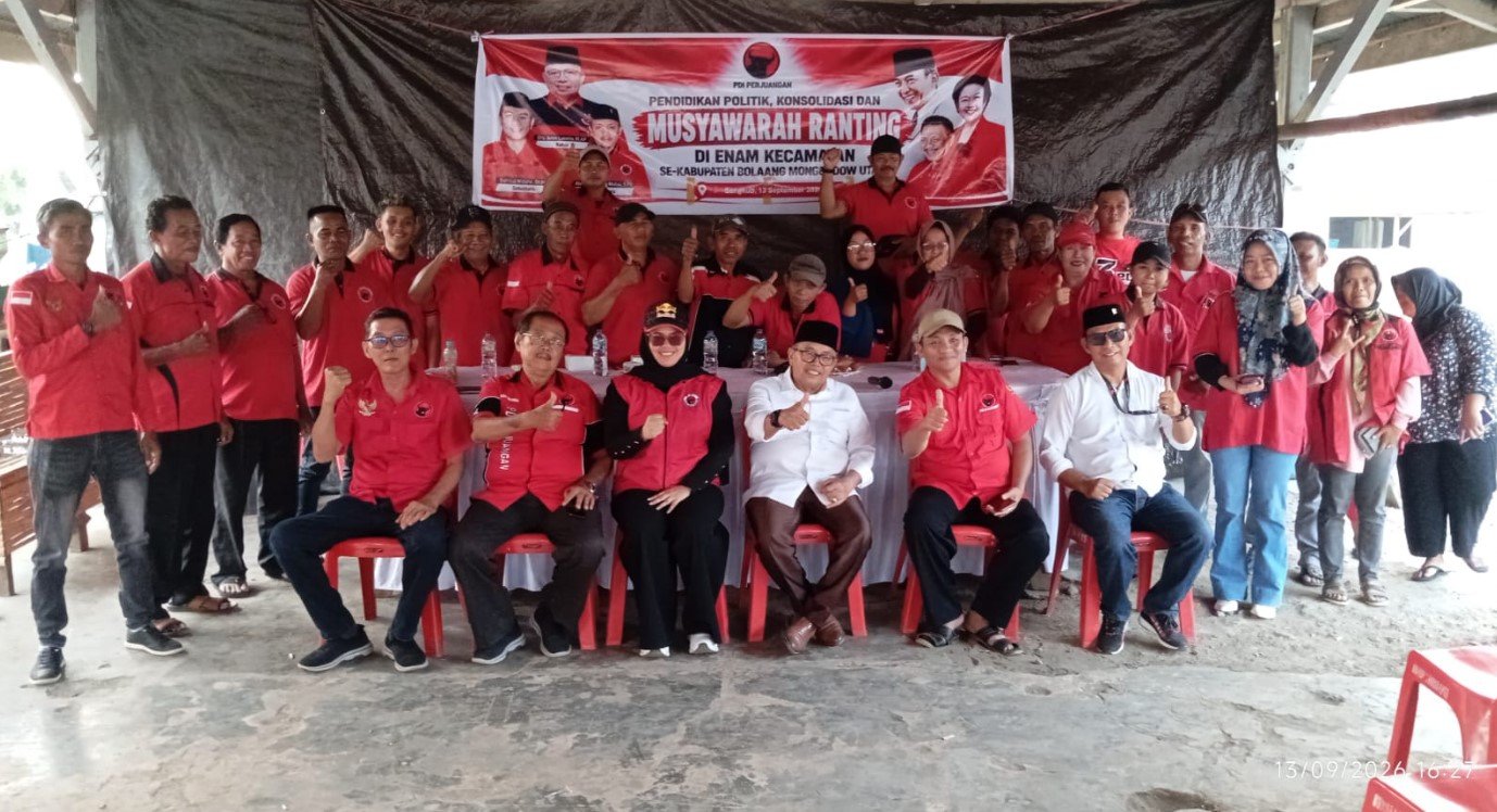 Musran PDI Perjuangan Bolmut Rampung di 107 Desa